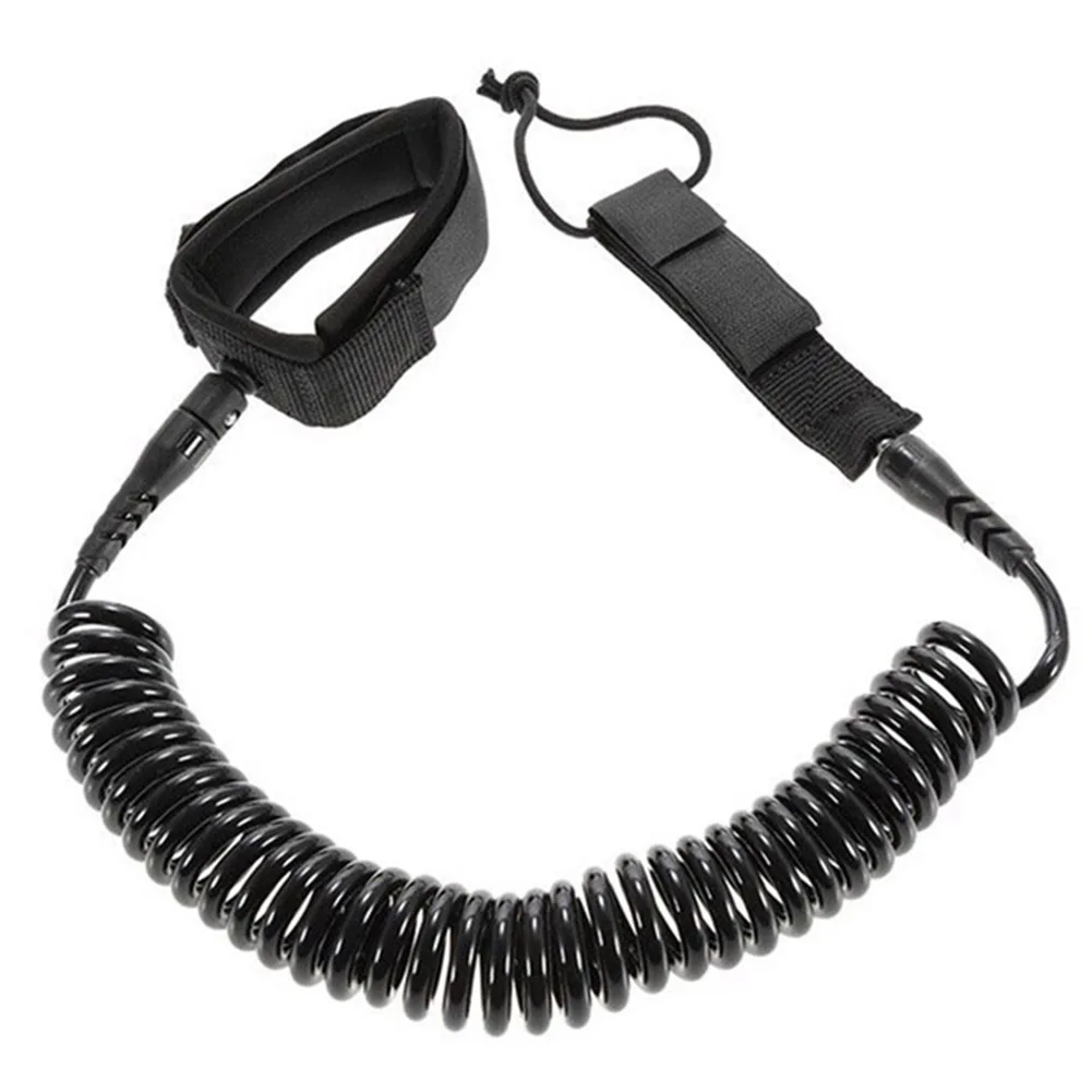 10ft Surfboard Ankle Leash Rope Coiled Stand Up Paddle Board Surfing Cord String MC889 | Спорт и развлечения