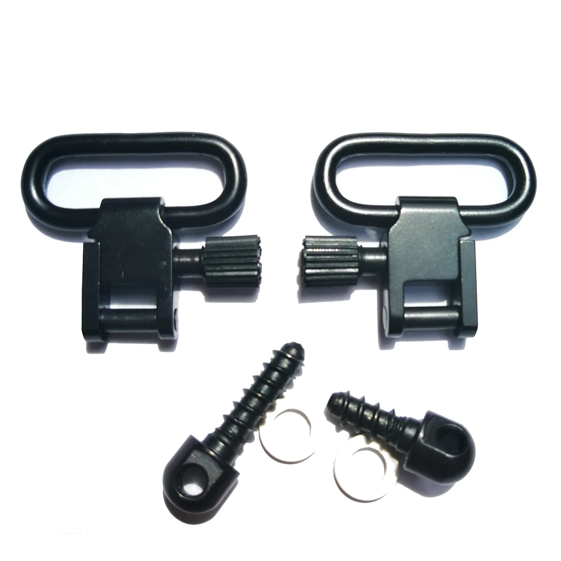 Quick Detachable Sling Swivels Set Bolt Action Wood Screw Type 1 Inch Loop Gun Mounting Kit for Shotguns | Спорт и развлечения