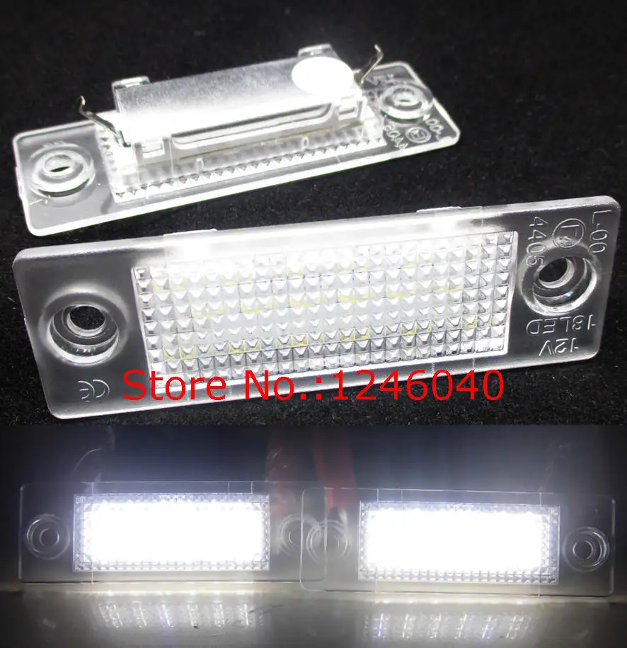 Светодиодная подсветка для номерного знака VW Golf Plus Passat B5 B6 Combi Caddy Jetta Syncro Touran