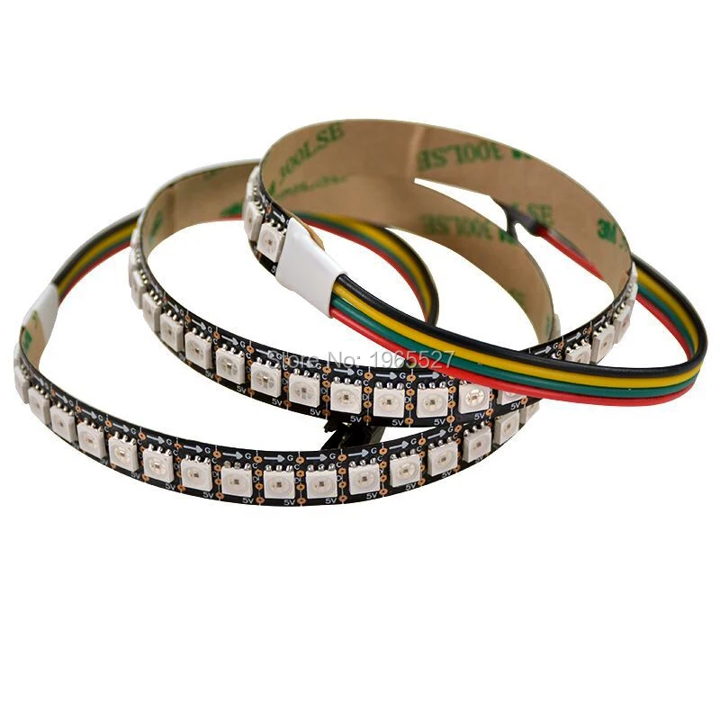 5 в 144 светодиодный s/m HD107S пиксель RGB Светодиодная лента 6Pin 5050 SMD Встроенный