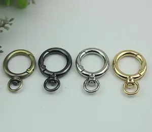 (20 шт.лот) сумка для багажа, наплечный ремень, цепь, 20 мм, кольцо для открытия весны, сумка для рукоделия, крючки, аксессуары для оборудования