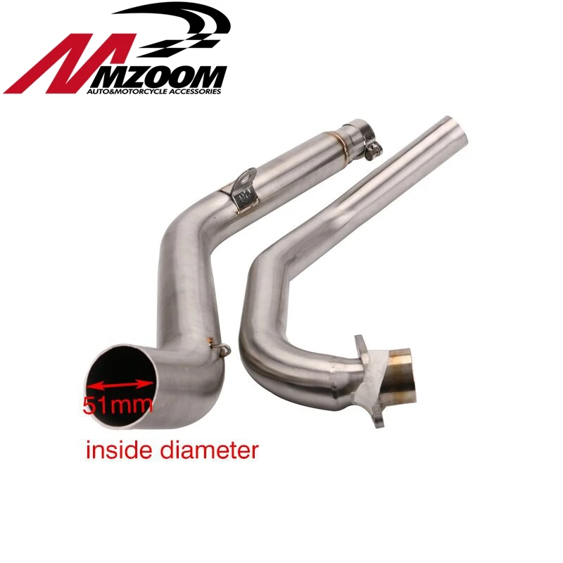 Free shipping Motorcycle Stainless Steel Central Exhaust Muffler Connection Pipe for honda cb190f | Автомобили и мотоциклы
