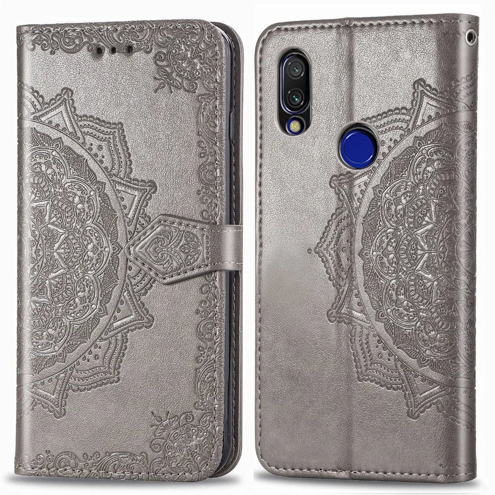 Чехол-книжка Redmi 7 для Xiaomi Redmi 7, кожаный чехол с магнитной застежкой, чехол-кошелек для Xiomi Redmi 7, крышка глобальной версии 6,26 дюйма