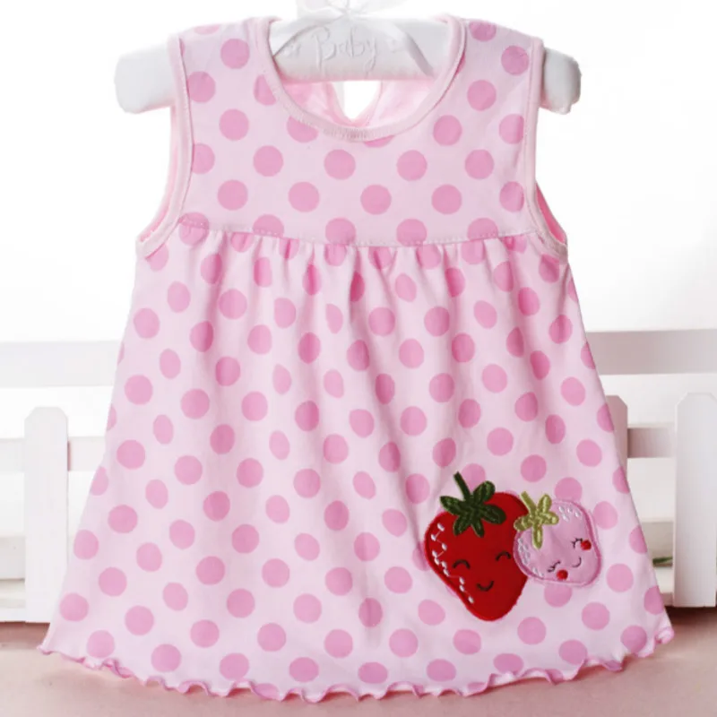 okoufen 2018 fashion toddler girl clothing brand baby dresses children kids clothes summer sleeveless dress for girls | Детская одежда