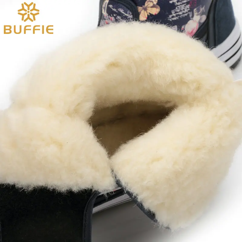 Большие размеры детская обувь для девочек теплые черные ботинки с толстым плюшем