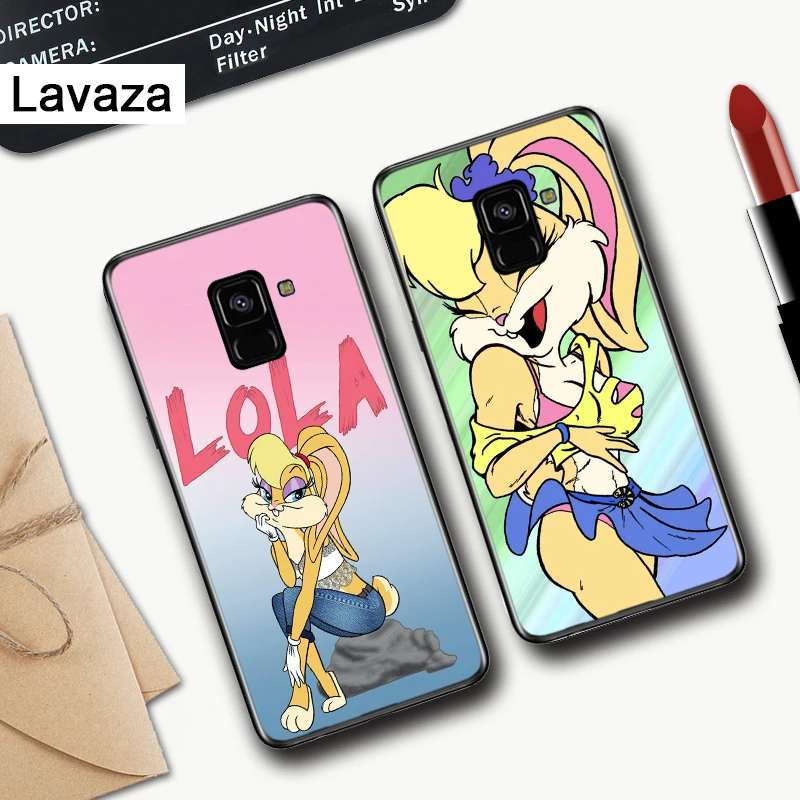 Lola Банни силиконовый чехол для Samsung A2 Core A3 A5 A6 плюс A7 A8 A9 A10 A30 A50 A60 A70 A10S A30S A50S