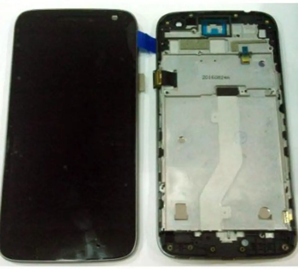 Для Motorola G4 Play XT1603 XT1601 xt1602 xt1604 ЖК экран + Сенсорное стекло дигитайзер рамка Полная
