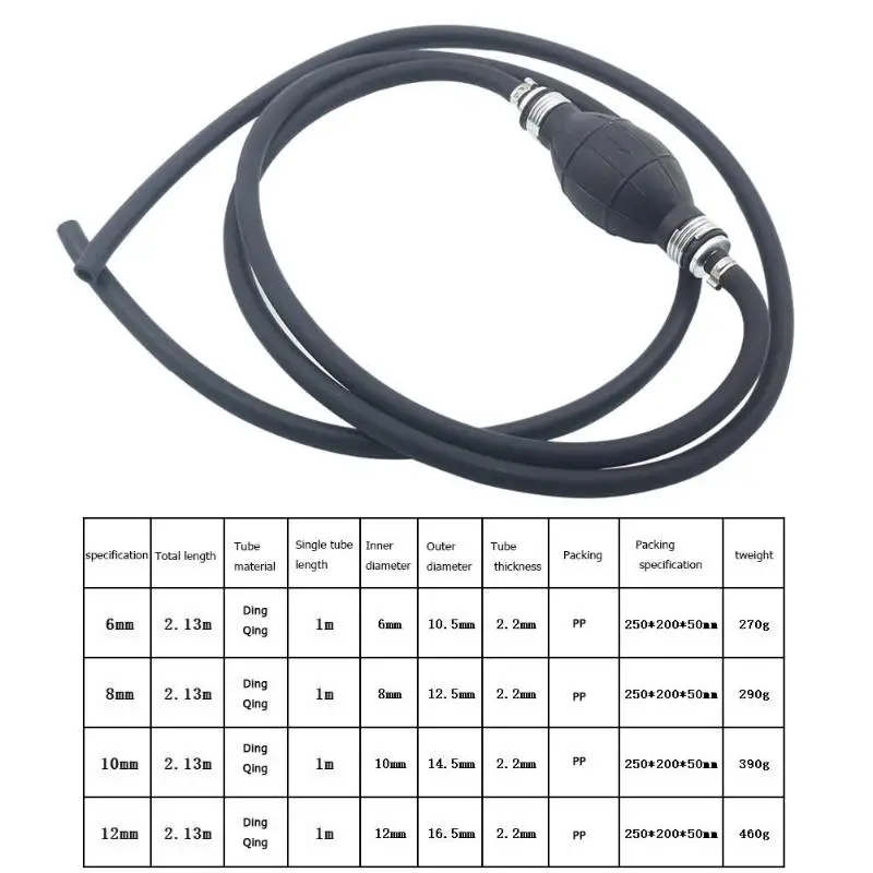 VODOOL Топливопровод шланг Подвесной лодочный двигатель ручной топливный насос