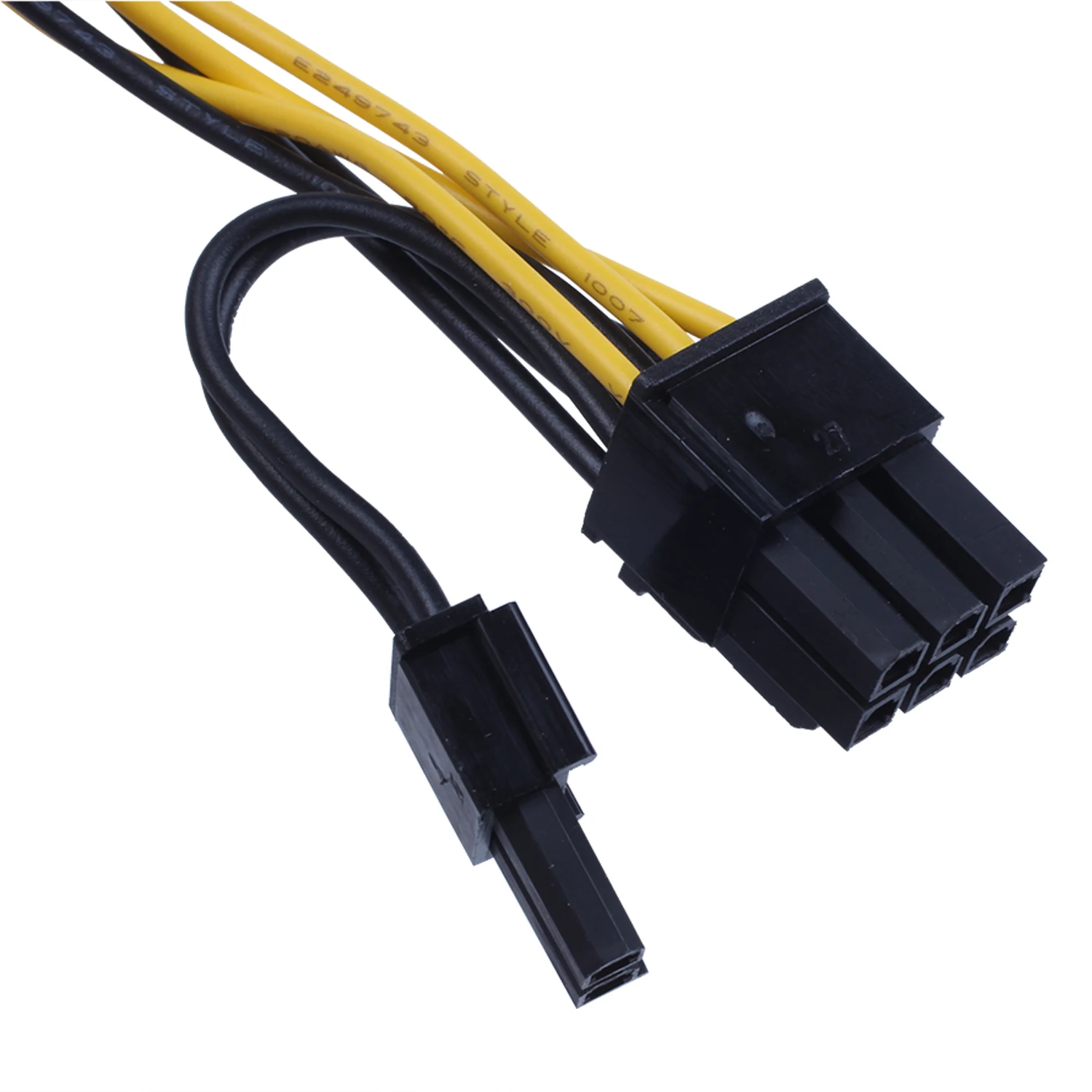 SHGO-CPU 8-контактный к видеокарте изображения двойной PCI-E (6Pin + 2Pin) кабель питания
