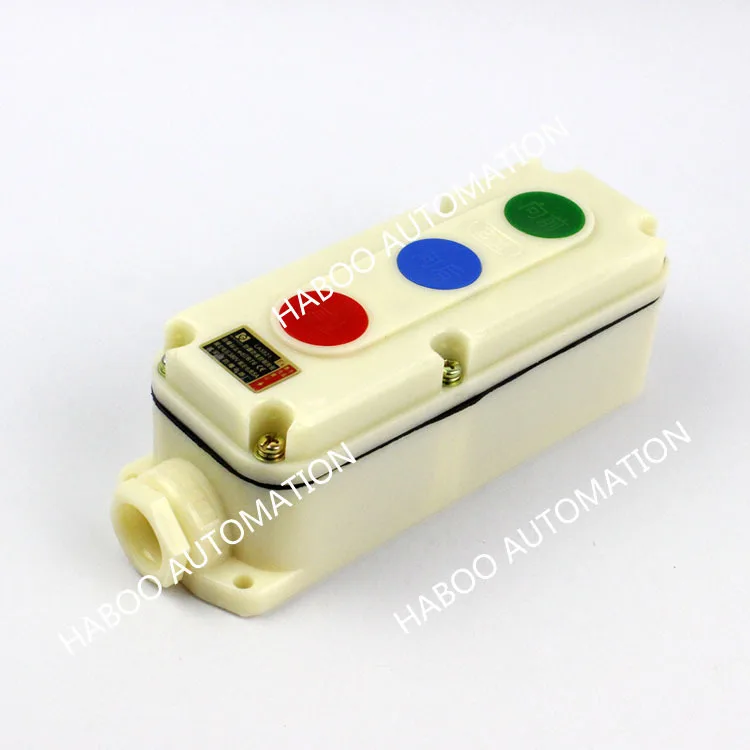 1 шт. водонепроницаемый и взрывозащищенный кнопочный переключатель 3 положения