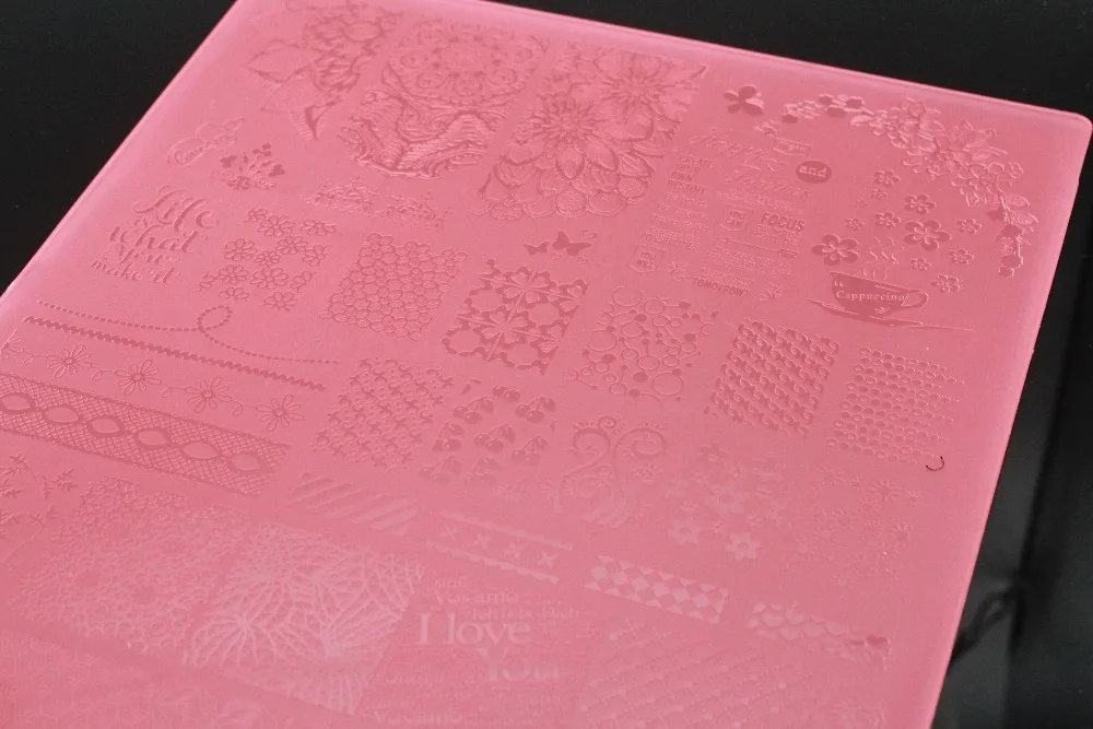 Пластины для стемпинга ногтей 12 шт. дизайн бабочки сделай сам акриловый шаблоны