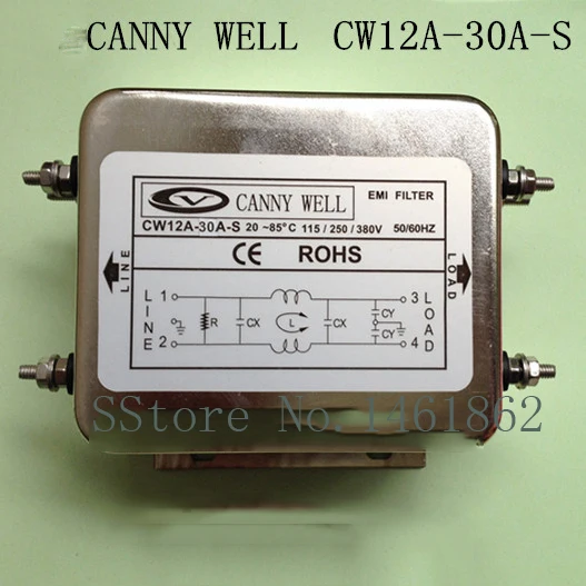 

CW12A-30A-S 30A 110V-380V power supply filter staticizer Electrical Equipment