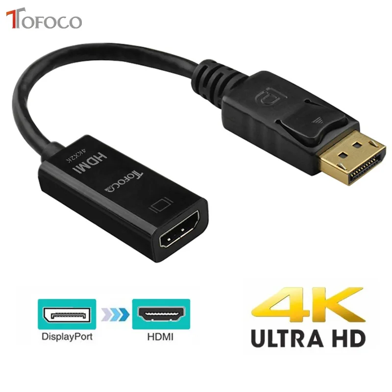 Кабель адаптер TOFOCO 4K Mini DP HDMI мини порт дисплея конвертер порта Thunderbolt Для Macbook Pro Air