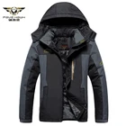 Куртка мужская пуховая зимняя, теплая водонепроницаемая ветрозащитная ветровка, верхняя одежда, тактическая Толстая пальто, военная куртка, размера плюс 9XL