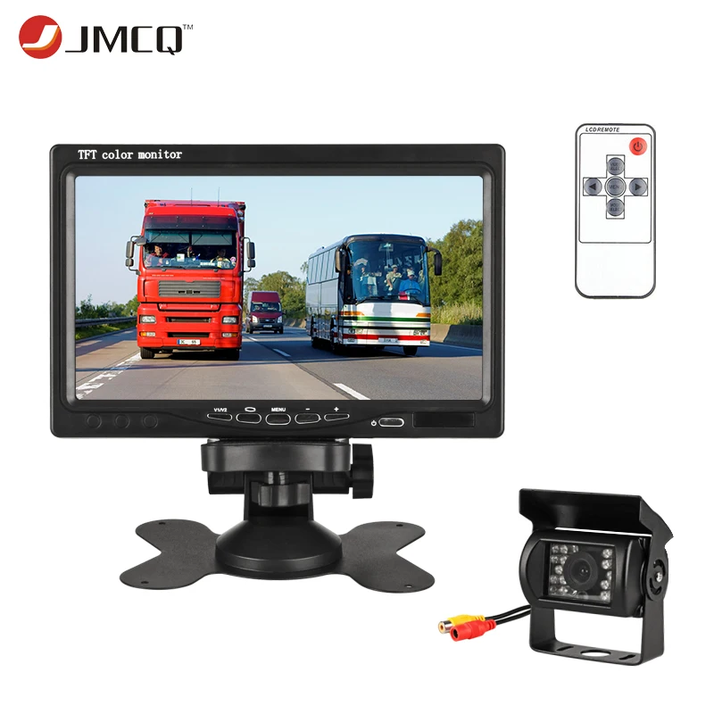JMCQ 7 &quotTFT LCD Автомобильный монитор HD дисплей обратная камера парковочная система