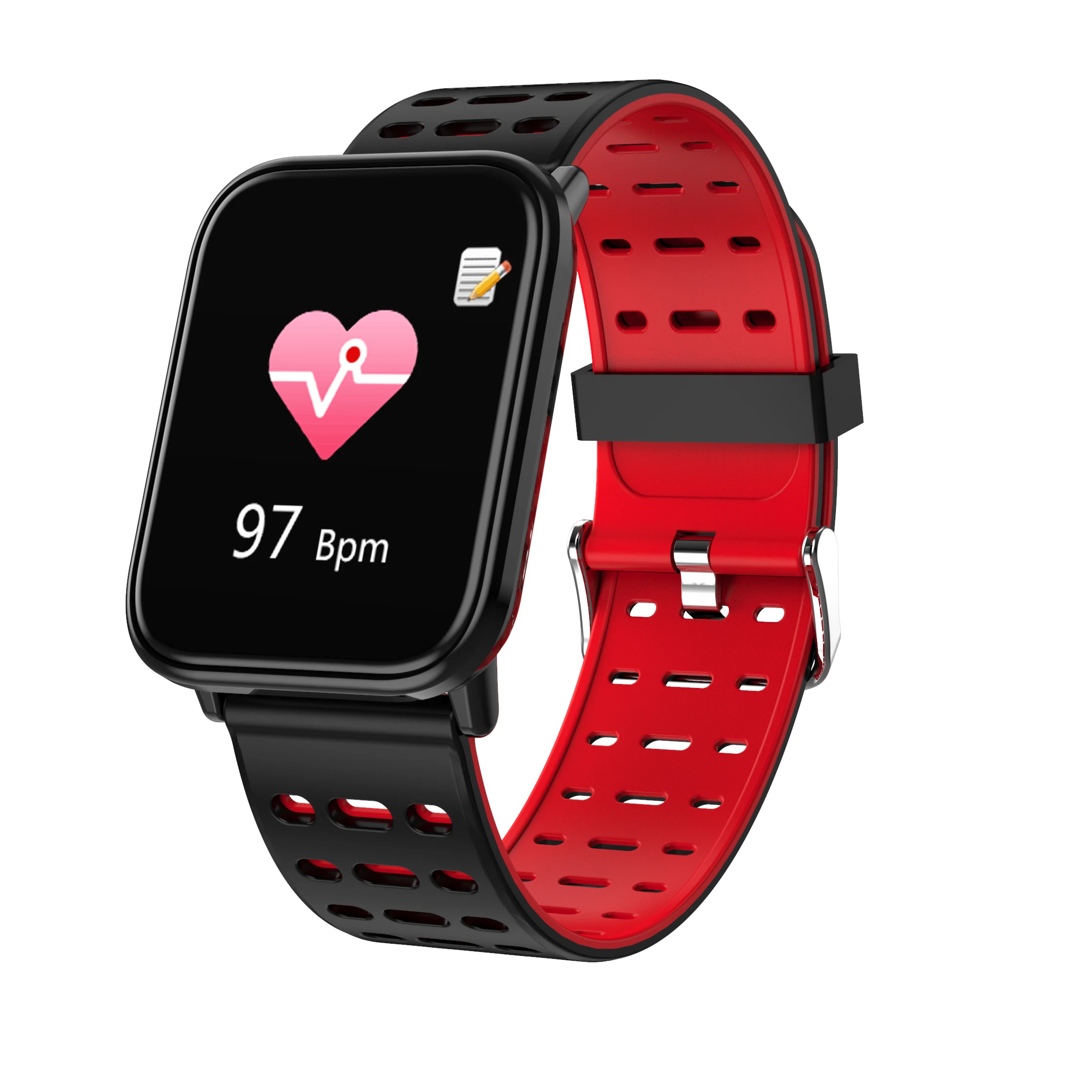 OGEDA мужские Смарт часы Smartband фитнес браслет большой сенсорный экран OLED сообщение