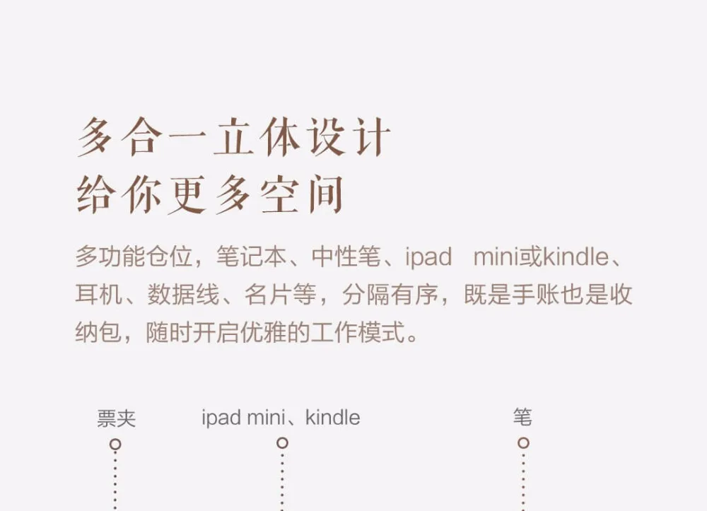 Xiaomi 90 городской простой многофункциональный сумки Водонепроницаемый Бизнес Оксфорд Ткань Обложка дневник тетрадь карманы и ручка
