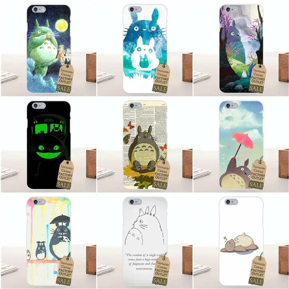 Мягкий чехол из ТПУ для Apple iPhone 4 4S 5 5C SE 6 6S 7 8 Plus X LG G4 G5 G6 K4 K7 K8 K10 Мой сосед Тоторо (1988) |