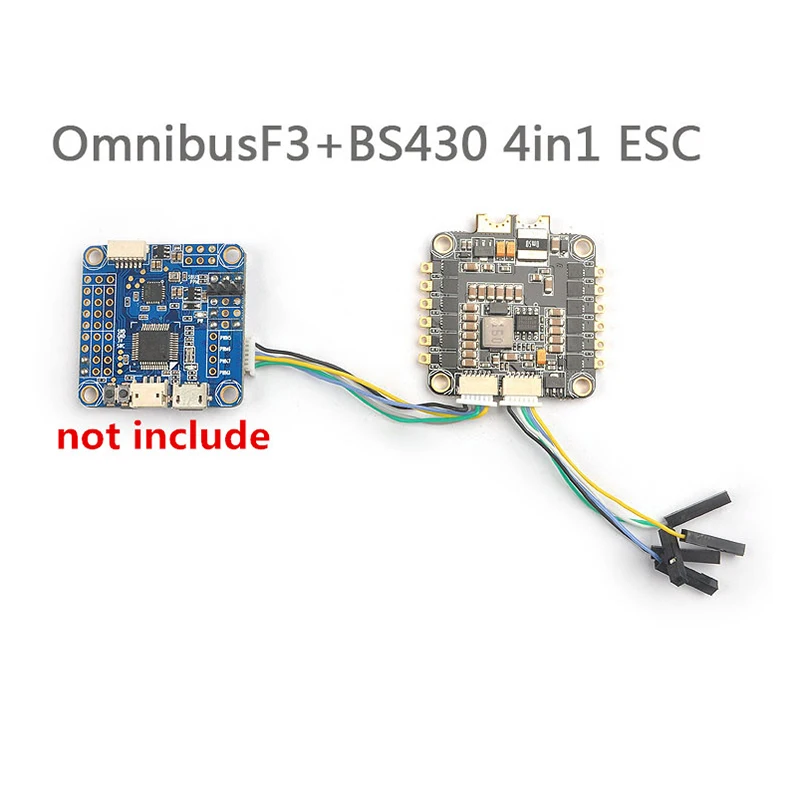 Аккумулятор Таро BS430 ESC 4в1 30A 3 6S LiPo BLHeli S DSHOT 4x30A для квадрокоптера Omnibus F3 F4 Fly tower|30a