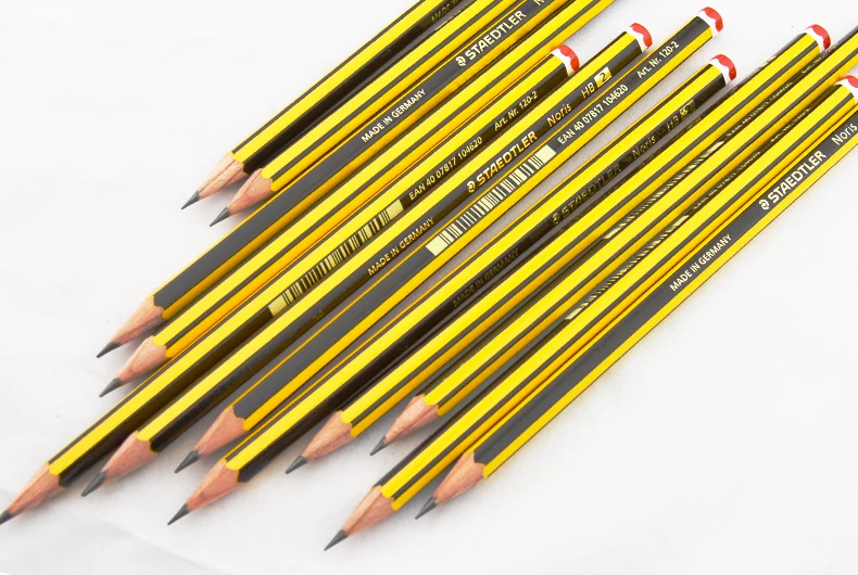 6 шт. Staedtler 120 noris карандаши для рисования и эскизов 2 H HB 2B|pencil knife|pencil drawerpencil clothing |