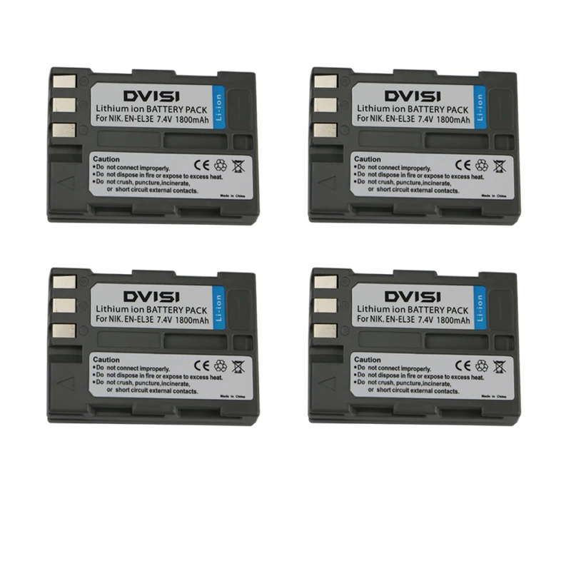 7 4 В 1.8Ah EN EL3e ENEL3e аккумуляторная батарея для камеры Nikon D90 D700 D300 D80 D70 D50 D200 D300s D100