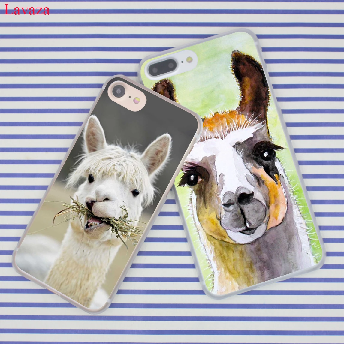 Милый Рождественский чехол Lavaza alpacas из альпаки для iPhone XR XS X 11 Pro Max 10 7 8 6 6S 5 5S SE 4S 4|phone