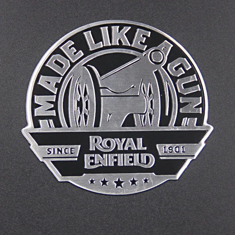 Значок эмблемы мотоцикла Royal Enfield алюминиевые стандартные Высококачественные