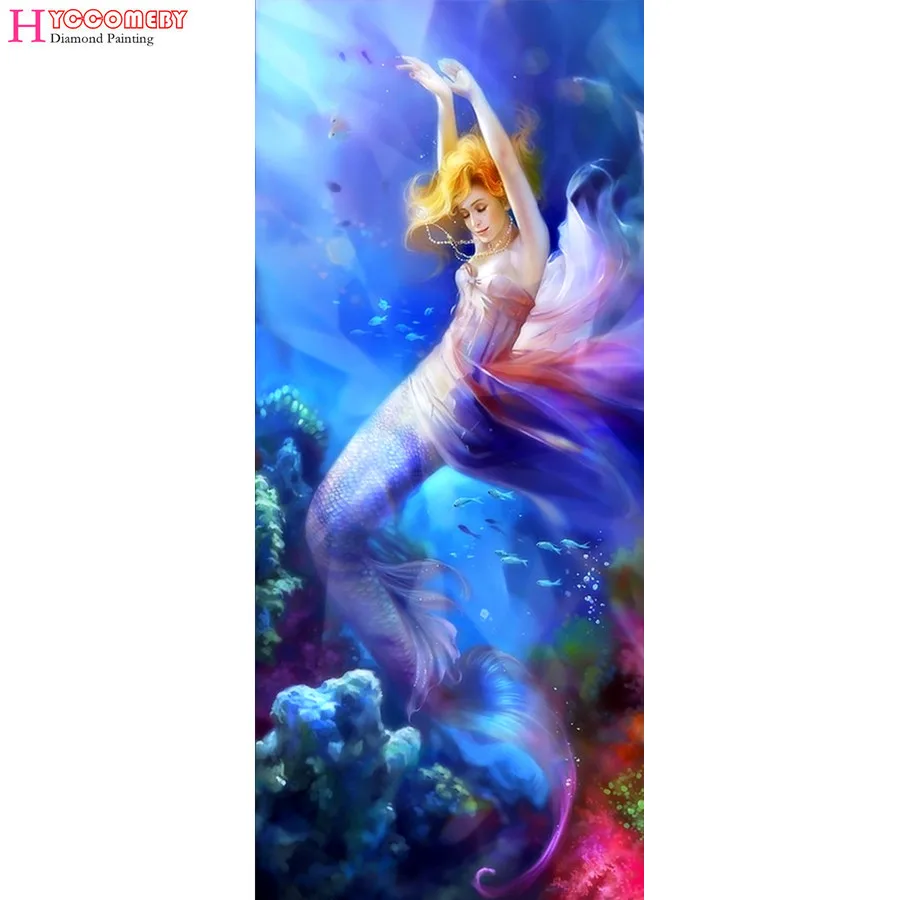 5d DIY круглая Алмазная картина полный квадрат крестиком люди фантазия вышивка