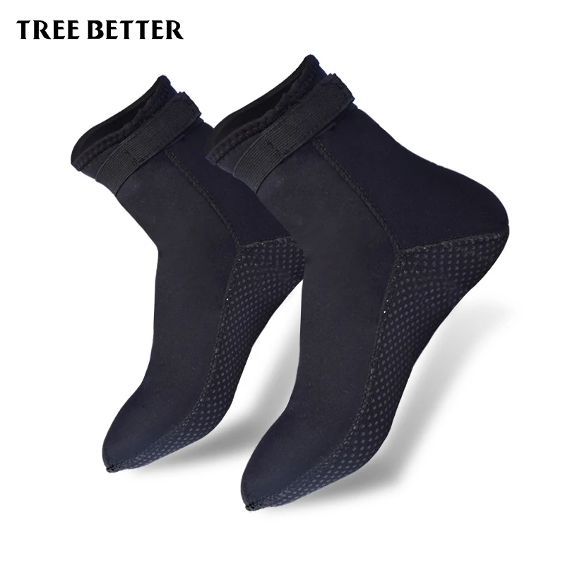 Противоскользящие носки для дайвинга 3 мм мужчин и женщин дышащие ретроклассные