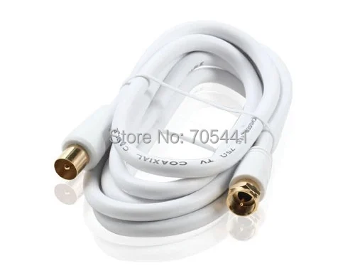 5 шт./лот высококачественный 1 8 м ТВ приставка RF сигнальные линии закрытый кабель