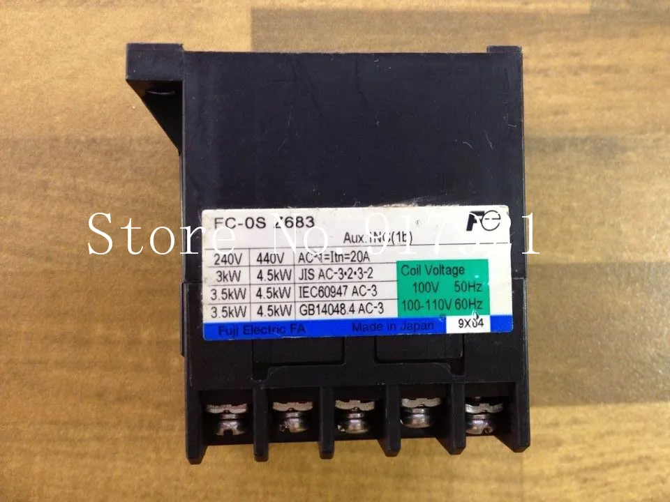 

[ZOB] Fe FC-OS-Z683 110VAC 20A contactor contactor Fuji Elevator genuine original --2pcs/lot