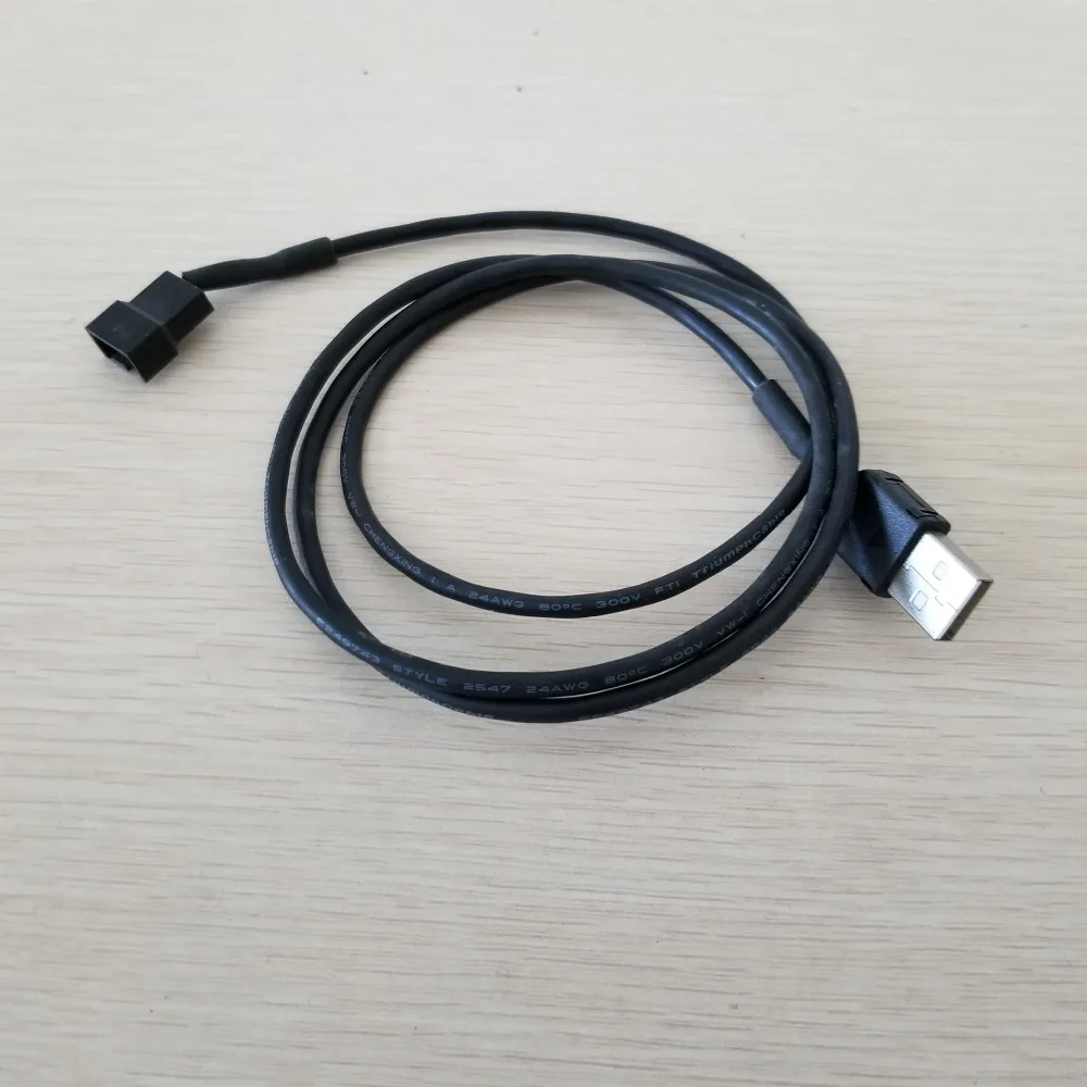 Кабель питания для вентилятора охлаждения 22AWG из чистой меди 100 см|Компьютерные