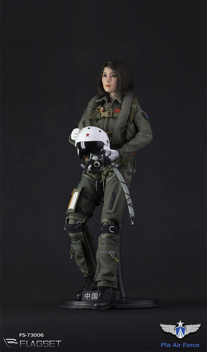 1/6 масштаб, FS-73006, китайские ВВС, Женская фигурка пилота, игрушка, кукла, игрушки, подарок для коллекции
