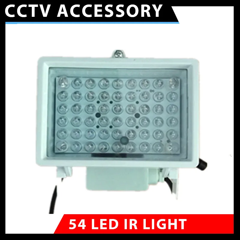 

54PCS IR LED illuminator CCTV Fill Light For CCTV Surveillance Camera CCTV Accessory Ir Infrared Night Vision 850nm Wavelength