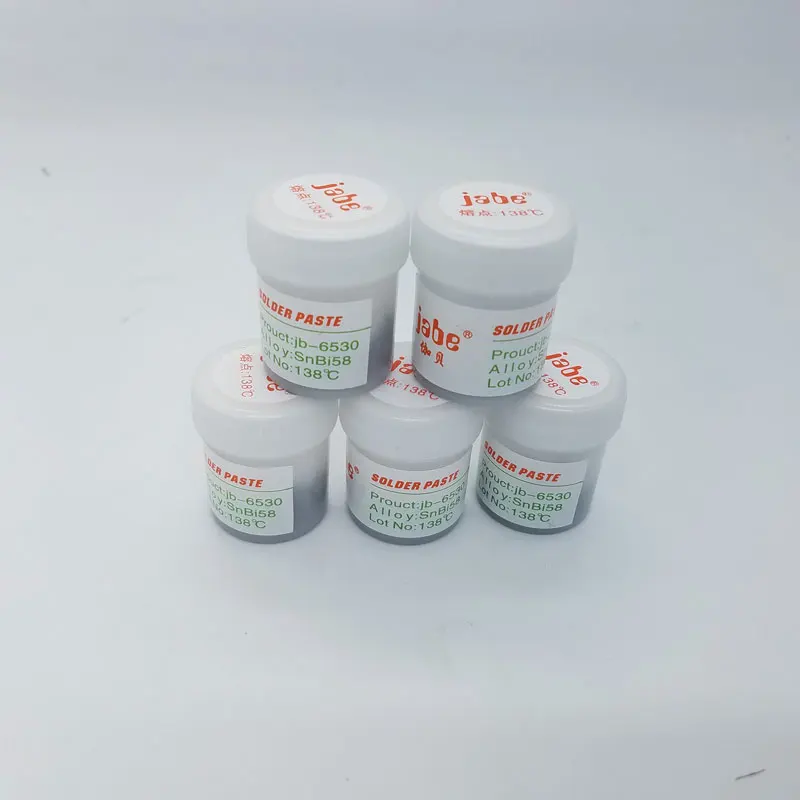 

JCRJ-012 Corrosion prevention Soldering Paste Low Temperature Solder Paste 6530