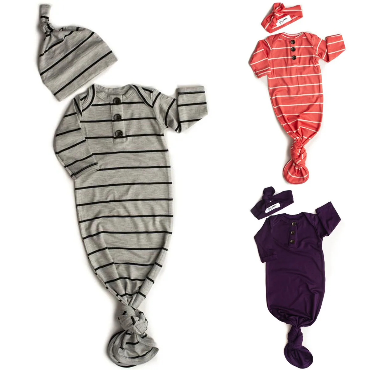 Pudcoco Newborn Baby Sleeping Bag Blanket Swaddle Wrap Bedding Clothes Hat Outfit | Мать и ребенок