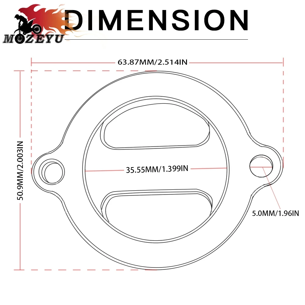 Алюминиевый Масляный топливный фильтр для мотоцикла 250 350EXC F 450EXC 500 EXC CNC|Накладки и