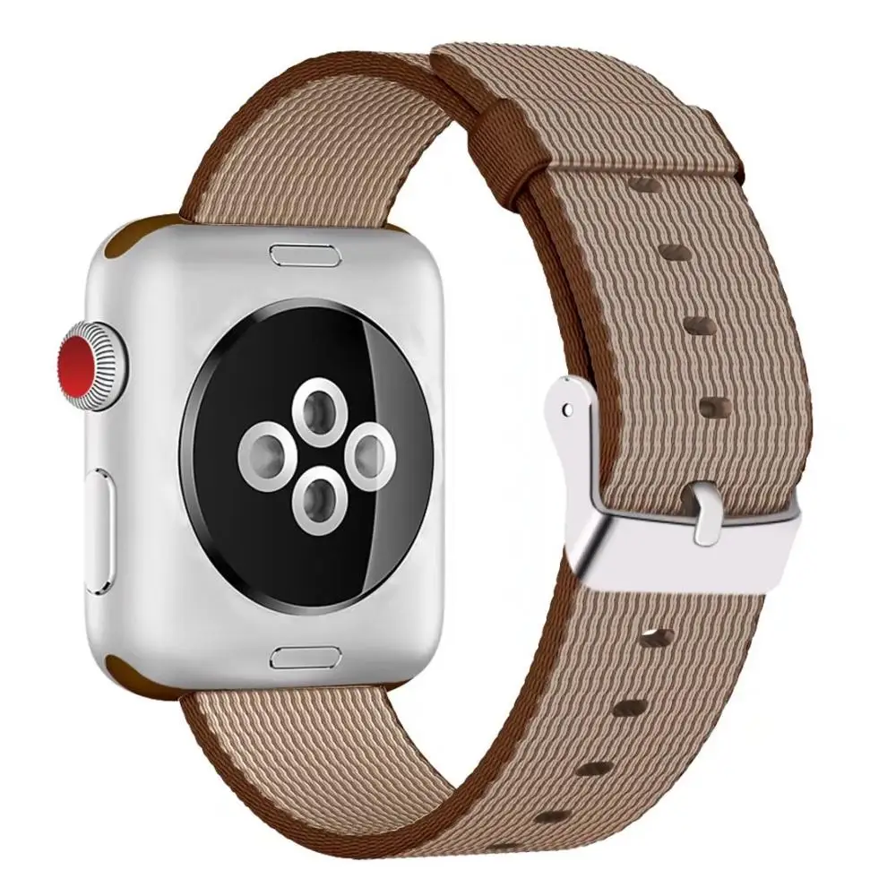 16 Нейлоновый ремешок для Apple Watch 42 мм 44 мм iWatch 38 мм 40 мм тканевый нейлоновый wacthband ремень браслет Apple watch 4 3 2 1 - Цвет ремешка: 16
