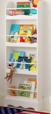 Детский Настенный книжный шкаф. Простой шкаф из массива дерева. Полка на стене|shelf