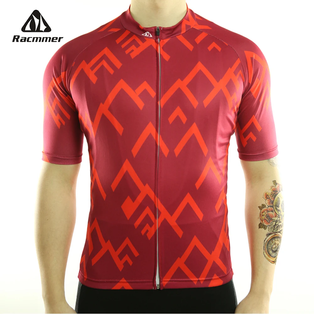 

Racmmer 2022 Quick Dry Cycling Jersey Summer Men Mtb Bicycle Short Clothing Ropa Bicicleta Maillot Ciclismo Bike Clothes #DX-12