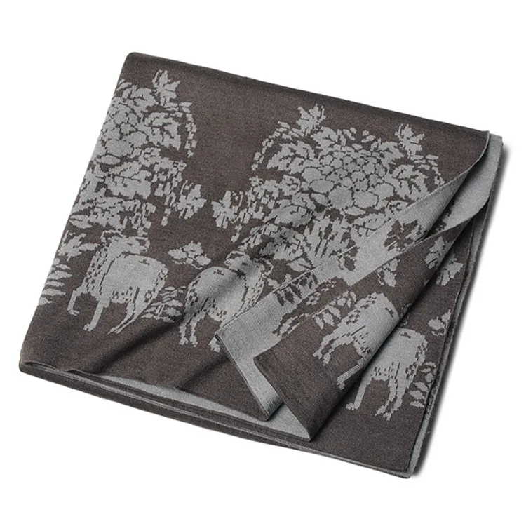 Высококачественная двухсторонняя цветная шёлковая кашемировая Смешанная