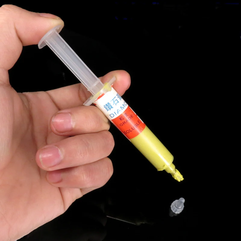 12 штук Алмазная абразивная игла для ввода пасты труба шлифовальная