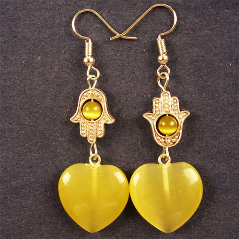 YUTENG разноцветный варисцит Пирит (морской осадок и Пирит) Серьги для женщин модные