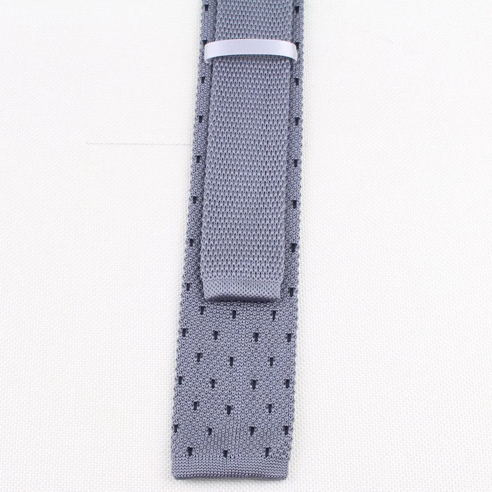 Мужские вязаные Узкие галстуки с вышивкой для отдыха в полоску рисунком Якорь