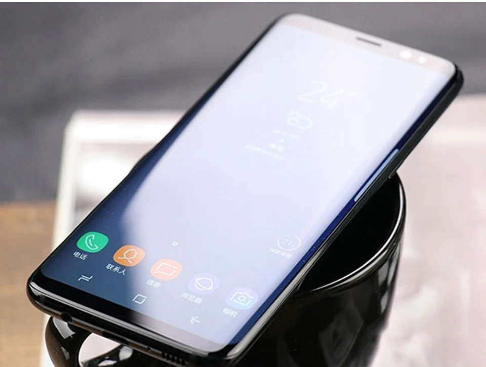Samsung Galaxy S8, SM-G950F, G950F, G950U, 4G, LTE, четыре ядра, 4 Гб RAM, 64 ГБ ROM, 5,8 дюймов, 12 МП, отпечаток пальца, мобильный телефон Android