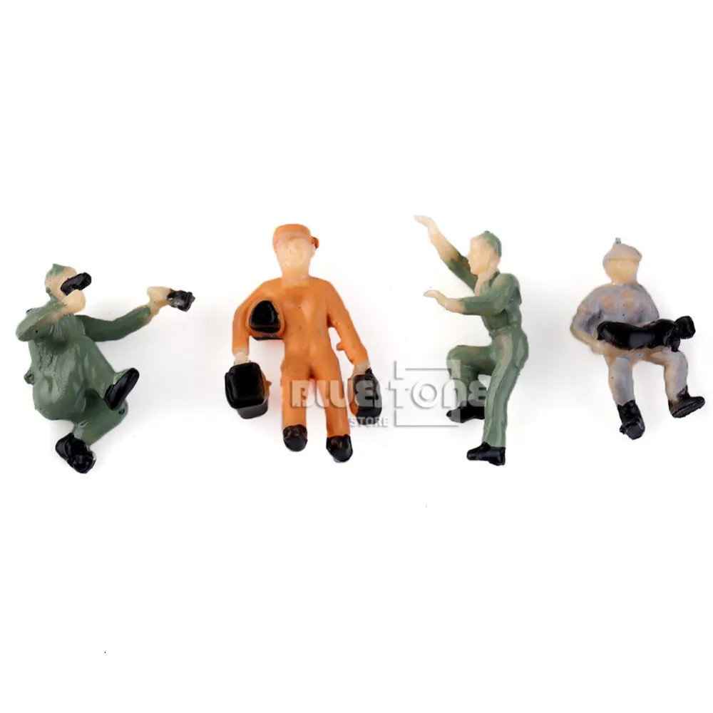 25 шт. модель поезда рабочие фигуры ландшафт для железной дороги макет 1/87 HO Scale|ho