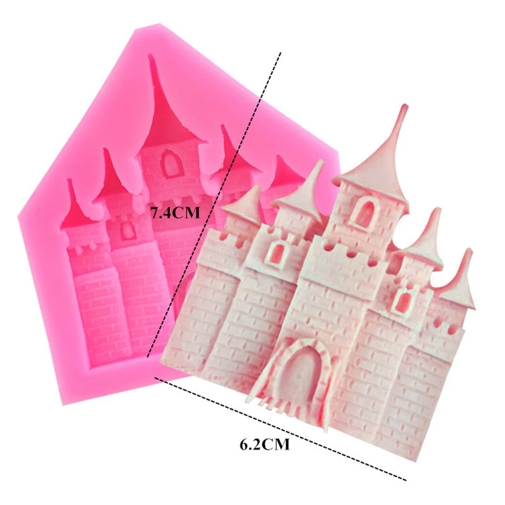 Форма для украшения тортов из мастики печенье детский Ангел замок перо выпечка