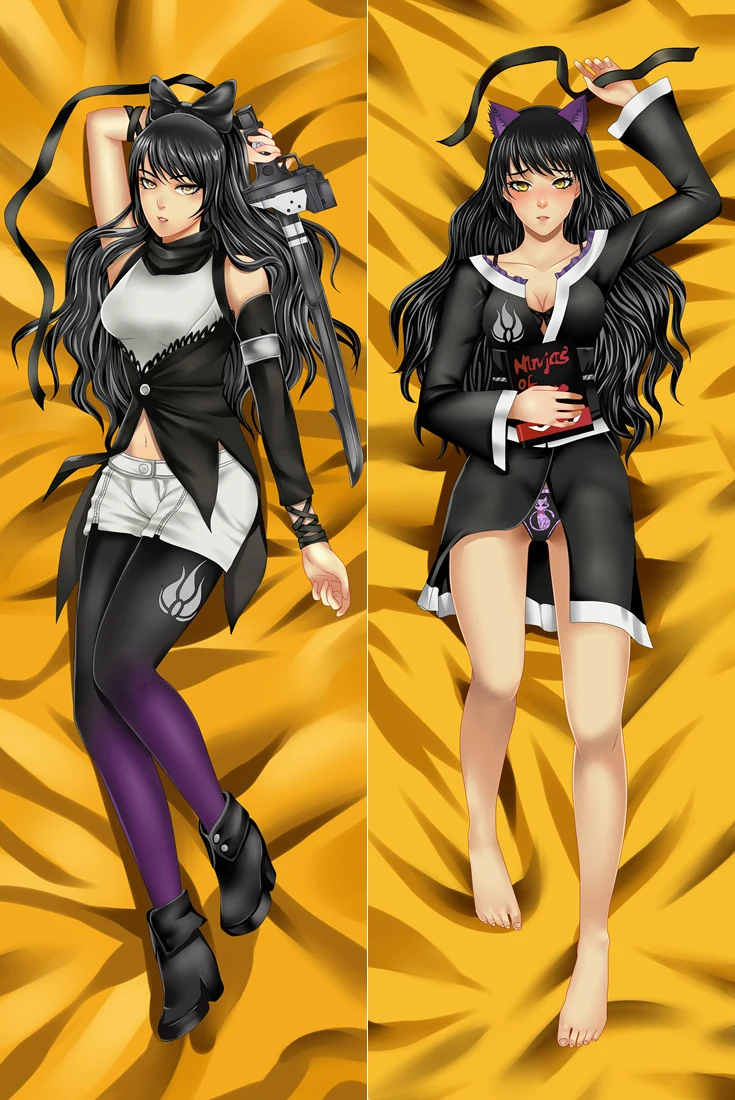 66088 Аниме RWBY Ruby Rose Вайсс шни из «Yang Xiao/длинный костюм для косплея Nora Valkyrie Блейк белладонны из анимированного сериала Подушка «Dakimakura» крышка обниматься тела Наволочка - Цвет: 66088
