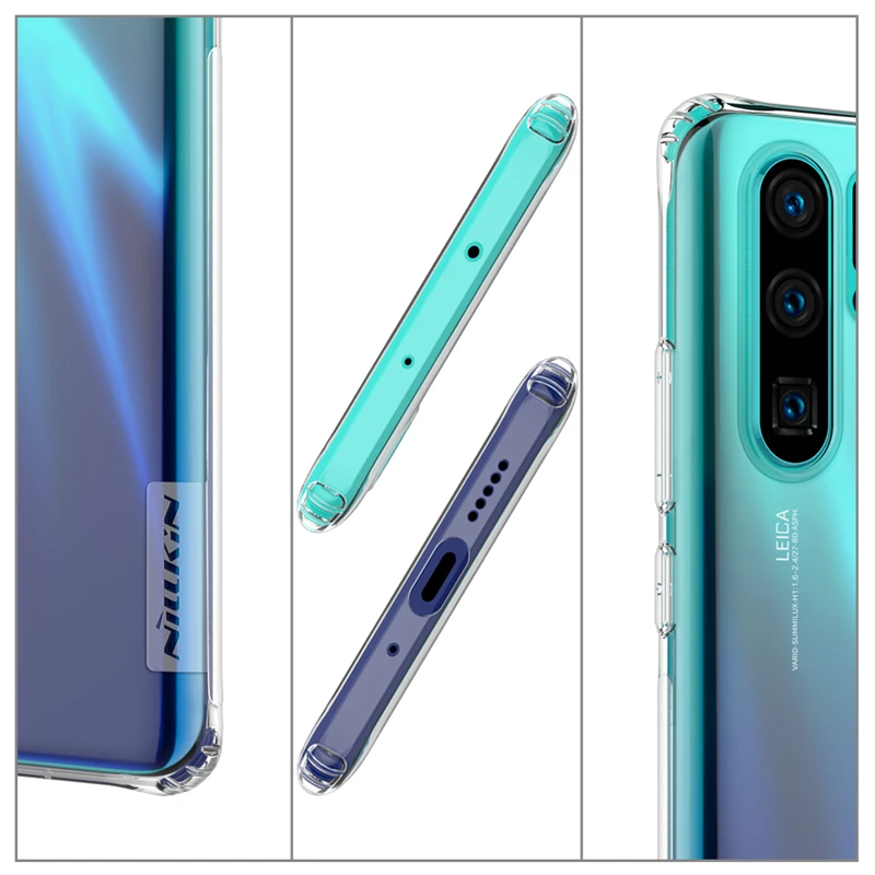 Чехол NILLKIN для Huawei P30 прозрачный мягкий силиконовый чехол из ТПУ Pro защитный