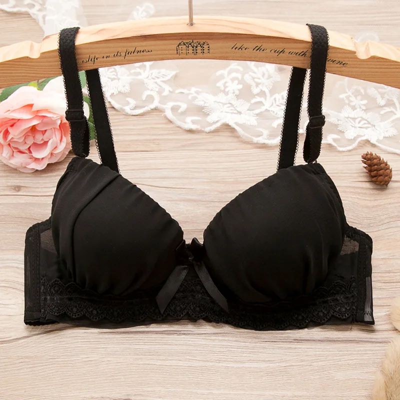 Нижнее белье для девочек подростков бюстгальтеры детей спортивный тренировочный бюстгальтер пуш ап без